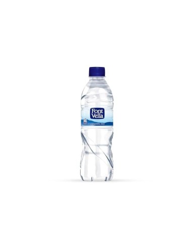AGUA MINERAL NATURAL FONT VELLA BOTELLA DE 500ML