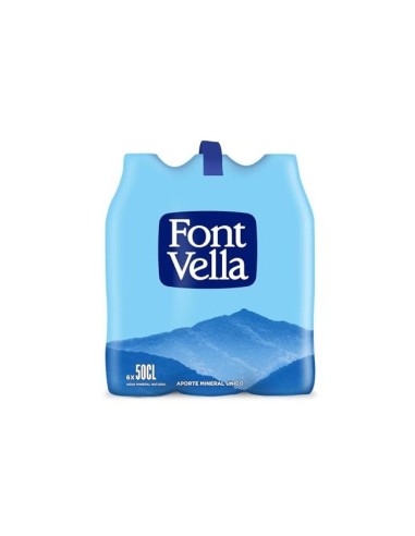 AGUA MINERAL NATURAL FONT VELLA BOTELLA DE 500ML