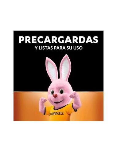 PILA DURACELL RECARGABLE STAYCHARGED AA 2400 MAH BLISTER 4 UNIDADE