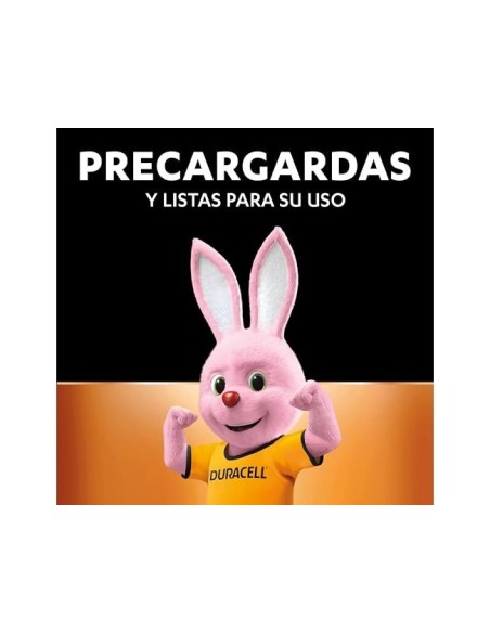 PILA DURACELL RECARGABLE STAYCHARGED AA 2400 MAH BLISTER 4 UNIDADE