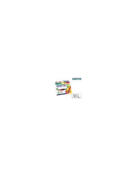 ROTULADOR GIOTTO TURBO COLOR CAJA DE 36 COLORES