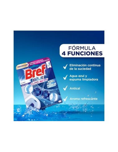 DESINFECTANTE AMBIENTADOR INODORO BREF WC PODER ACTIVO NATURAL 51 G