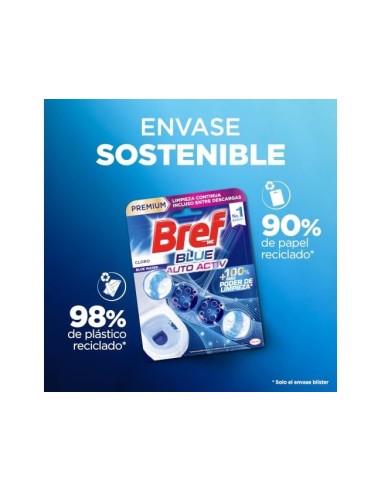 DESINFECTANTE AMBIENTADOR INODORO BREF WC PODER ACTIVO NATURAL 51 G