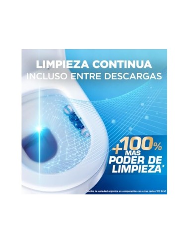 DESINFECTANTE AMBIENTADOR INODORO BREF WC PODER ACTIVO NATURAL 51 G
