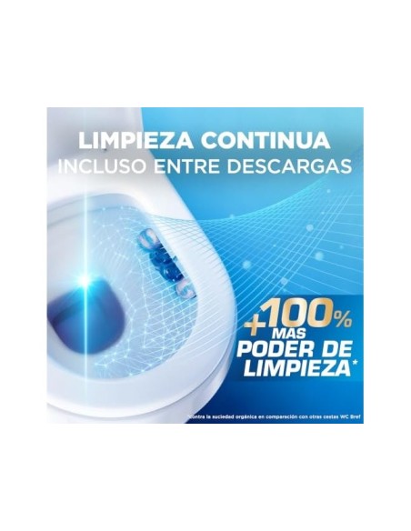 DESINFECTANTE AMBIENTADOR INODORO BREF WC PODER ACTIVO NATURAL 51 G