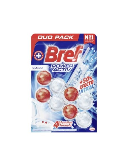 DESINFECTANTE AMBIENTADOR INODORO BREF WC PODER ACTIVO NATURAL 51 G