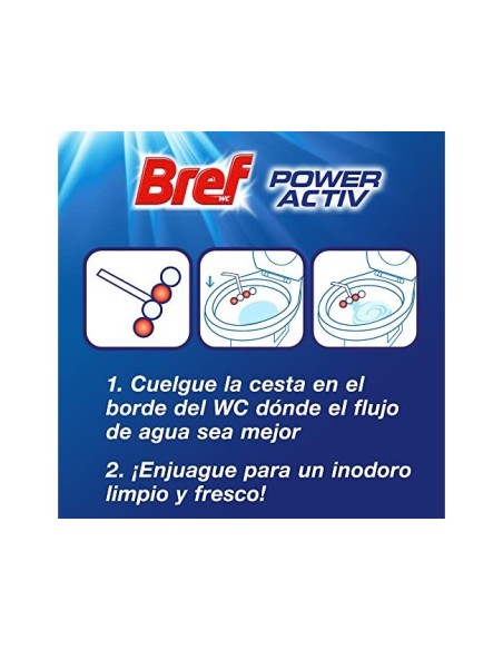 DESINFECTANTE AMBIENTADOR INODORO BREF WC PODER ACTIVO NATURAL 51 G