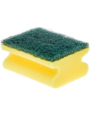 ESTROPAJO SALVAUÑAS SCOTCH BRITE FIBRA VERDE PAQUETE 3X2
