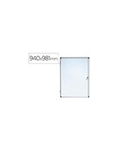 VITRINA ANUNCIOS BI-OFFICE FONDO MAGNETICO INTERIOR 940X981 MM 2