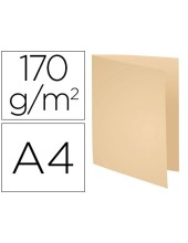 SUBCARPETA A4 170 GR. EXACOMPTA CREMA C/100
