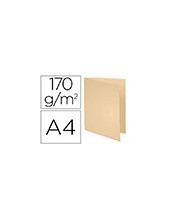 SUBCARPETA A4 170 GR. EXACOMPTA CREMA C/100 2