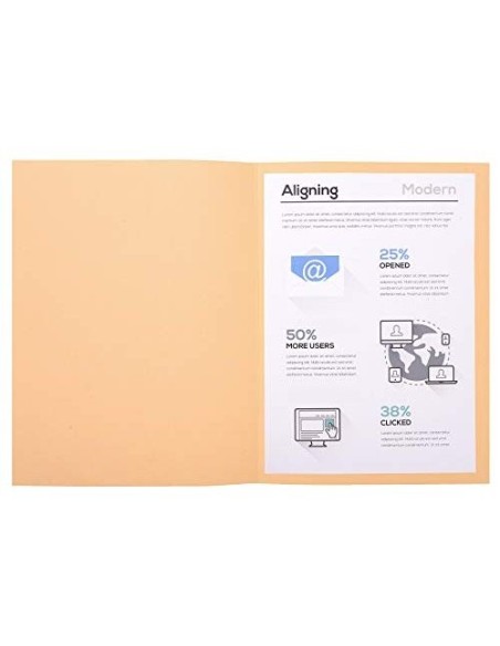 SUBCARPETA A4 170 GR. EXACOMPTA CREMA C/100