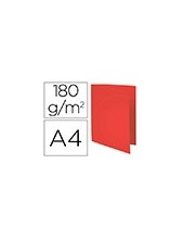 SUBCARPETA A4 170 GR. EXACOMPTA ROJO C/100 2
