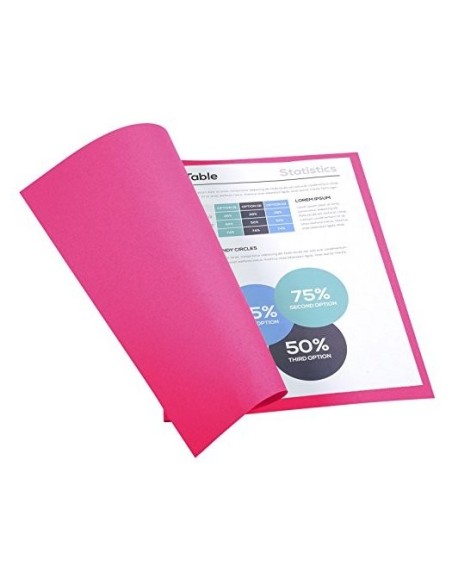 SUBCARPETA A4 170 GR. EXACOMPTA FUCSIA C/100