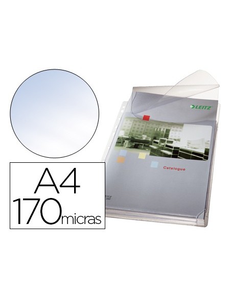 FUNDA MULTIT ESSELTE CON FUELLE DIN A4 CON SOLAPA SUP PVC 5UD **58759
