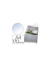 FUNDA MULTIT ESSELTE CON FUELLE DIN A4 CON SOLAPA SUP PVC 5UD **58759 2