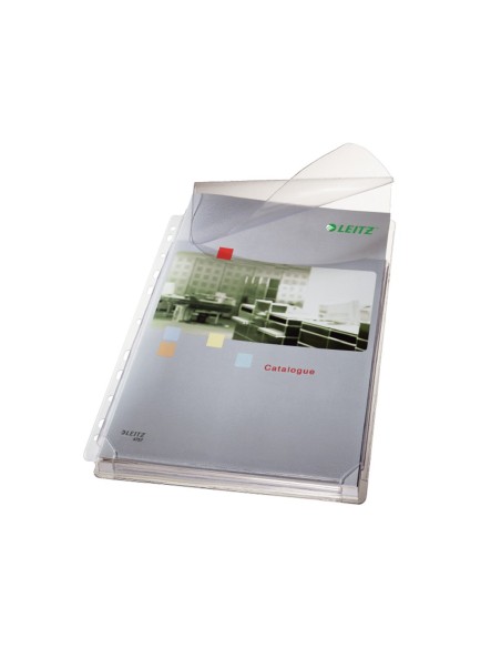 FUNDA MULTIT ESSELTE CON FUELLE DIN A4 CON SOLAPA SUP PVC 5UD **58759
