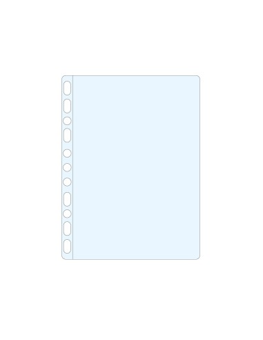 FUNDA MULTITALADRO ESSELTE DIN A4 60 MC PP PIEL NARANJA 100 UD**75480
