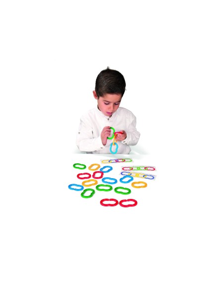 JUEGO MINILAND CADENA PLAST.SERIACION CLASIFICACION 60 UD.