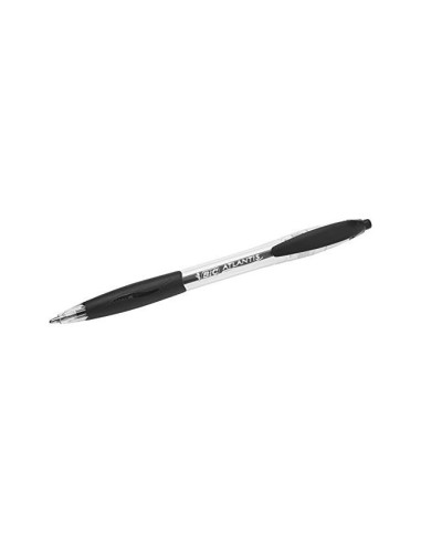 BOLIGRAFO BIC ATLANTIS NEGRO RETRACTIL TINTA ACEITE PUNTA DE 1 MM