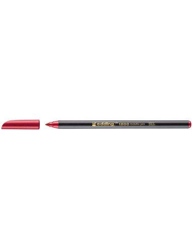 ROTULADOR EDDING PUNTA FIBRA 1200 RJ MET N72 PUNTA REDONDO 0,5 MM
