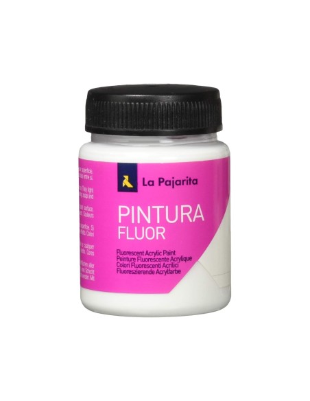 PINTURA LATEX LA PAJARITA F-00 BLANCO FLUORESCENTE 75ML