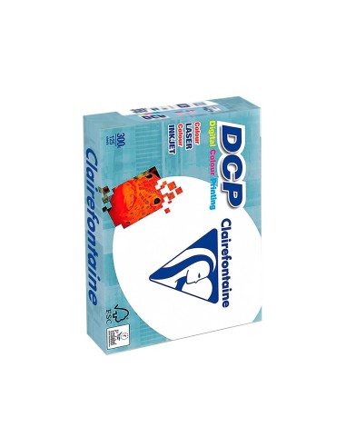 PAPEL FOTOCOPIADORA CLAIREFONTAINE DIN A4 300 GRAMOS PAQUETE 125H.