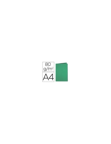 SUBCARPETA A4 80 GR. FINO EXACOMPTA VERDE PINO C/100