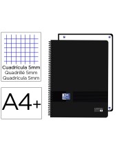 CUADERNO ESP.OXFORD EUROPEANBOOK 1 LIVE&GO T.PLAST.A4+ 80H. 5MM NG.