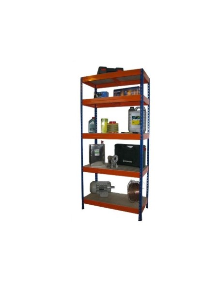 ESTANTERIA MET.AR STORAGE180X90X40 CM 5 EST.200KG POR EST.
