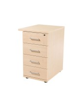 CAJONERA ROCADA C/4 CAJ.SERIE STORE 72X50X60 ACABADO AA01 HAYA/HAYA