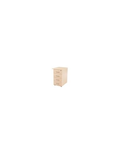 CAJONERA ROCADA C/4 CAJ.SERIE STORE 72X50X60 ACABADO AA01 HAYA/HAYA