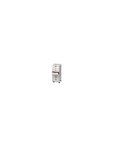 MUEBLE AUXILIAR FAST PARA OFICINA NG.8 CAJ. EN COLOR GRIS 5X825X38