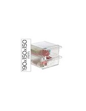 ARCHICUBO ARCHIVO 2000 2 CAJ. ORGANIZADOR MODULAR PLASTICO 190X152X15 2