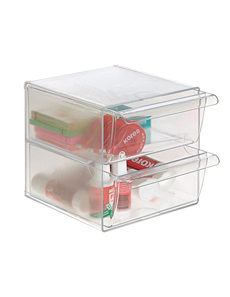 ARCHICUBO ARCHIVO 2000 2 CAJ. ORGANIZADOR MODULAR PLASTICO 190X152X15