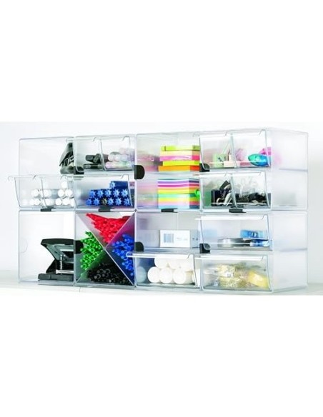 ARCHICUBO ARCHIVO 2000 2 CAJ. ORGANIZADOR MODULAR PLASTICO 190X152X15
