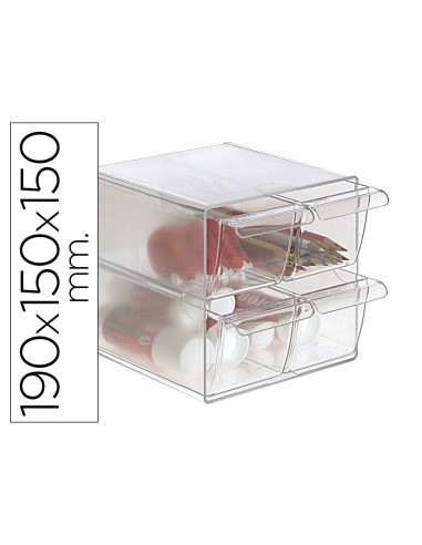 ARCHICUBO ARCHIVO 2000 4 CAJ. ORGANIZADOR MODULAR PLASTICO 190X152X15