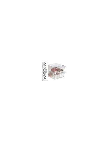 ARCHICUBO ARCHIVO 2000 4 CAJ. ORGANIZADOR MODULAR PLASTICO 190X152X15
