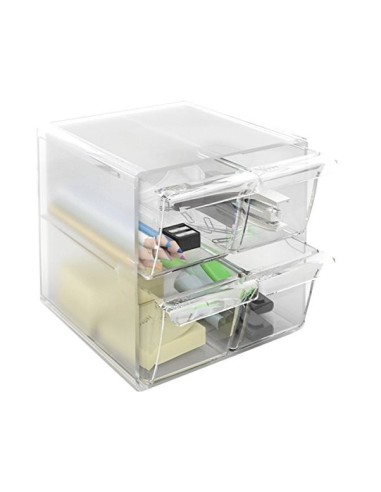 ARCHICUBO ARCHIVO 2000 4 CAJ. ORGANIZADOR MODULAR PLASTICO 190X152X15