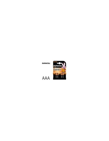 PILAS DURACELL ALCALINA PLUS AAA BLISTER C/4 PILAS