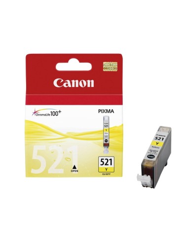 2936B001 CARTUCHO CANON CLI-521Y AM. 448 PG.