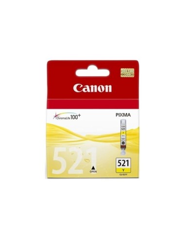 2936B001 CARTUCHO CANON CLI-521Y AM. 448 PG.