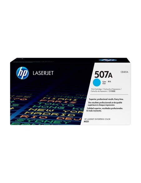 CE401A TONER HP Nº 507A CIAN 6000 PG.