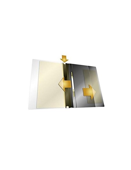 CARPETA DURAPLUS DIN A4 C/FASTENER NEGRO DURABLE