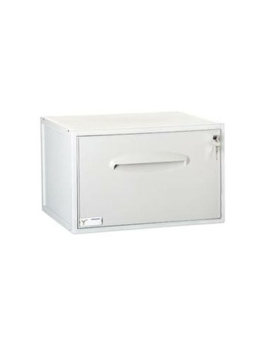ARCHIVADOR CARP.COLGANTES C/CERRADURA 356X474X303MM ARCHISYSTEM GRIS