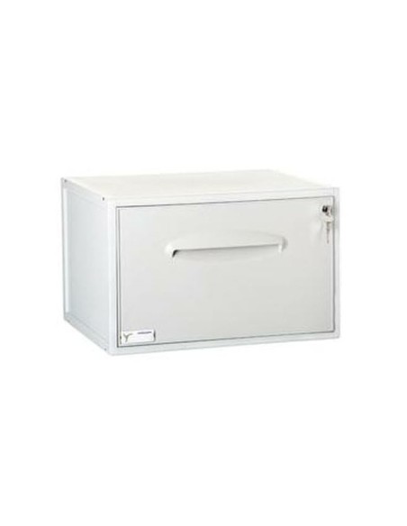 ARCHIVADOR CARP.COLGANTES C/CERRADURA 356X474X303MM ARCHISYSTEM GRIS
