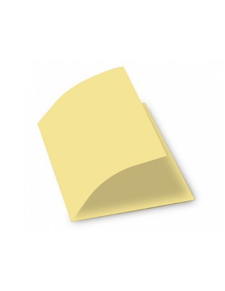 SUBCARPETA A4 180 GR. GIO AMARILLO PASTEL C/50