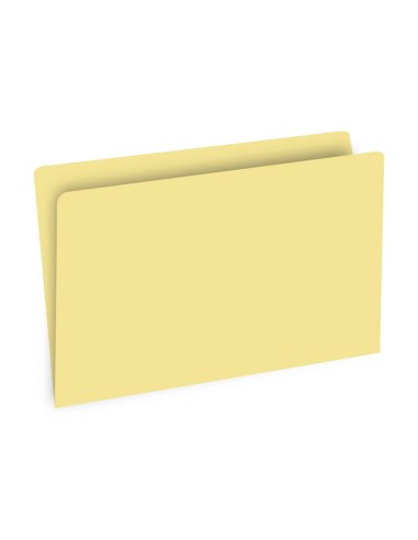 SUBCARPETA A4 180 GR. GIO AMARILLO PASTEL C/50