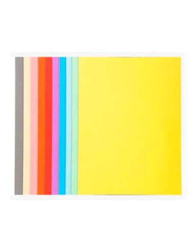 SUBCARPETA FL 180 GR. GIO AMARILLO PASTEL C/50