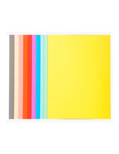 SUBCARPETA FL 180 GR. GIO AMARILLO PASTEL C/50